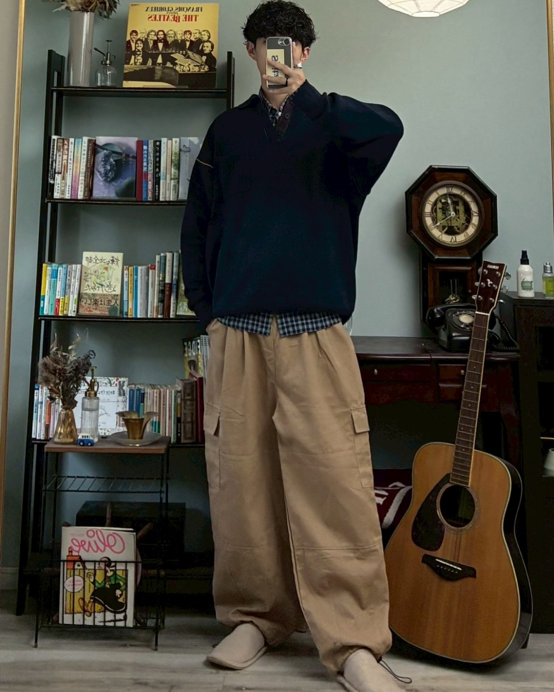 ドローコード付きカーゴパンツ RR0100