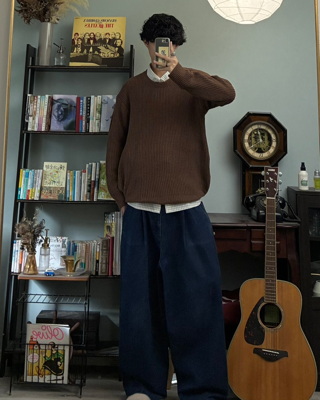 ローゲージブラウンセーター RR0120