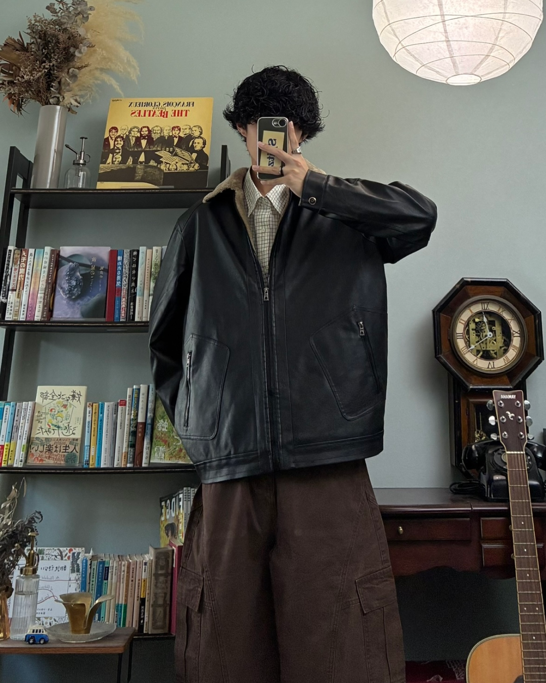 即納】PUレザーフライトジャケット RR0146 – YOLO（ヨロ