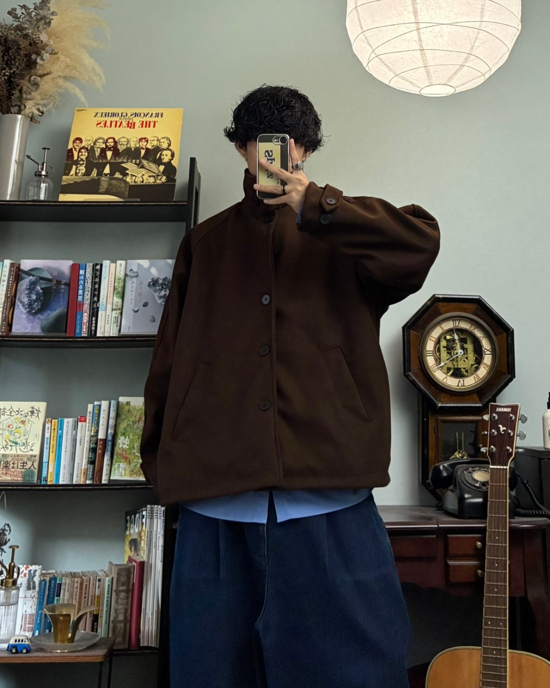 ショートウールライクコート RR0165