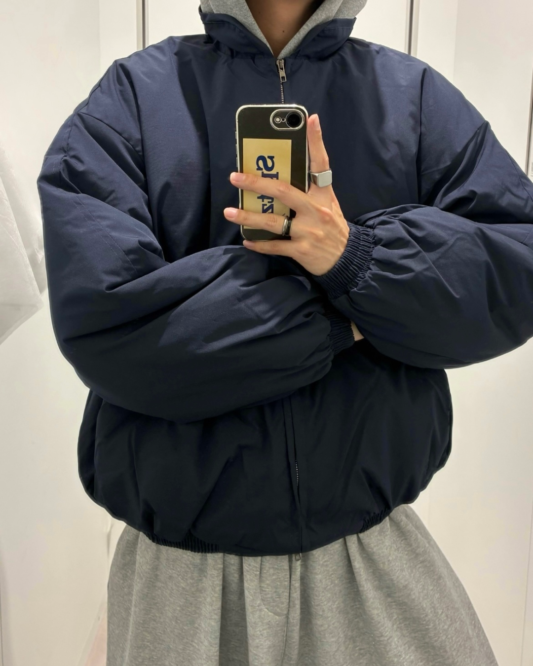 【即納】バルーンミリタリー中綿ブルゾン RR0166