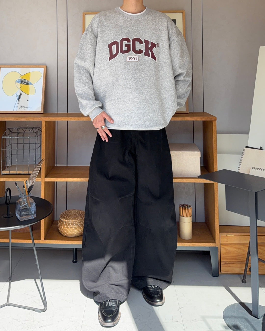 カジュアルロゴプルオーバー RR0193