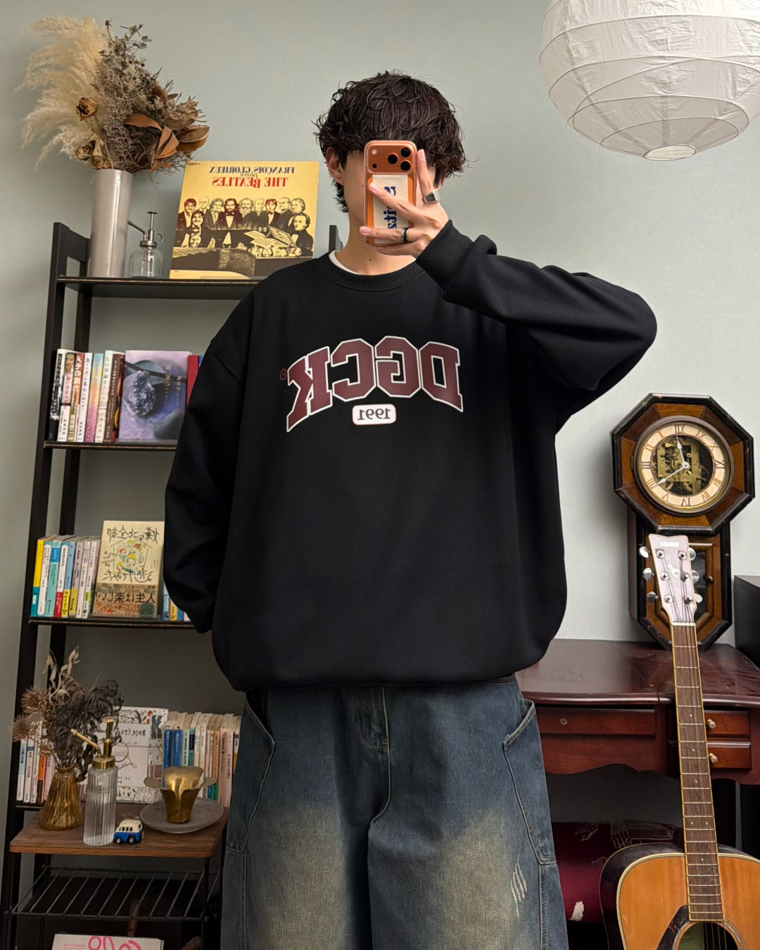 カジュアルロゴプルオーバー RR0193