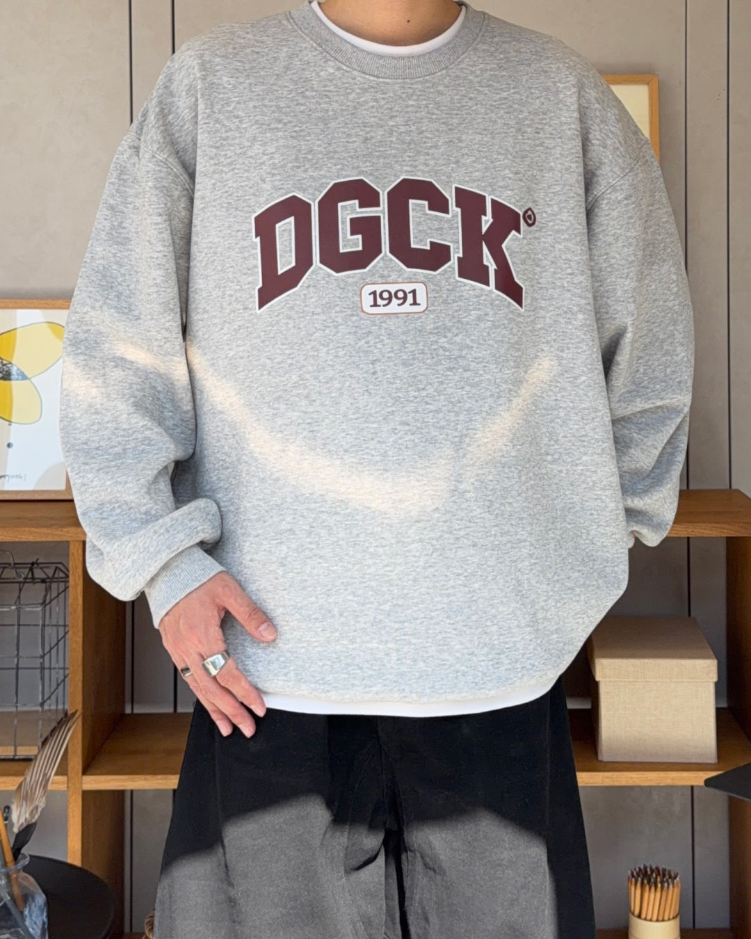 カジュアルロゴプルオーバー RR0193