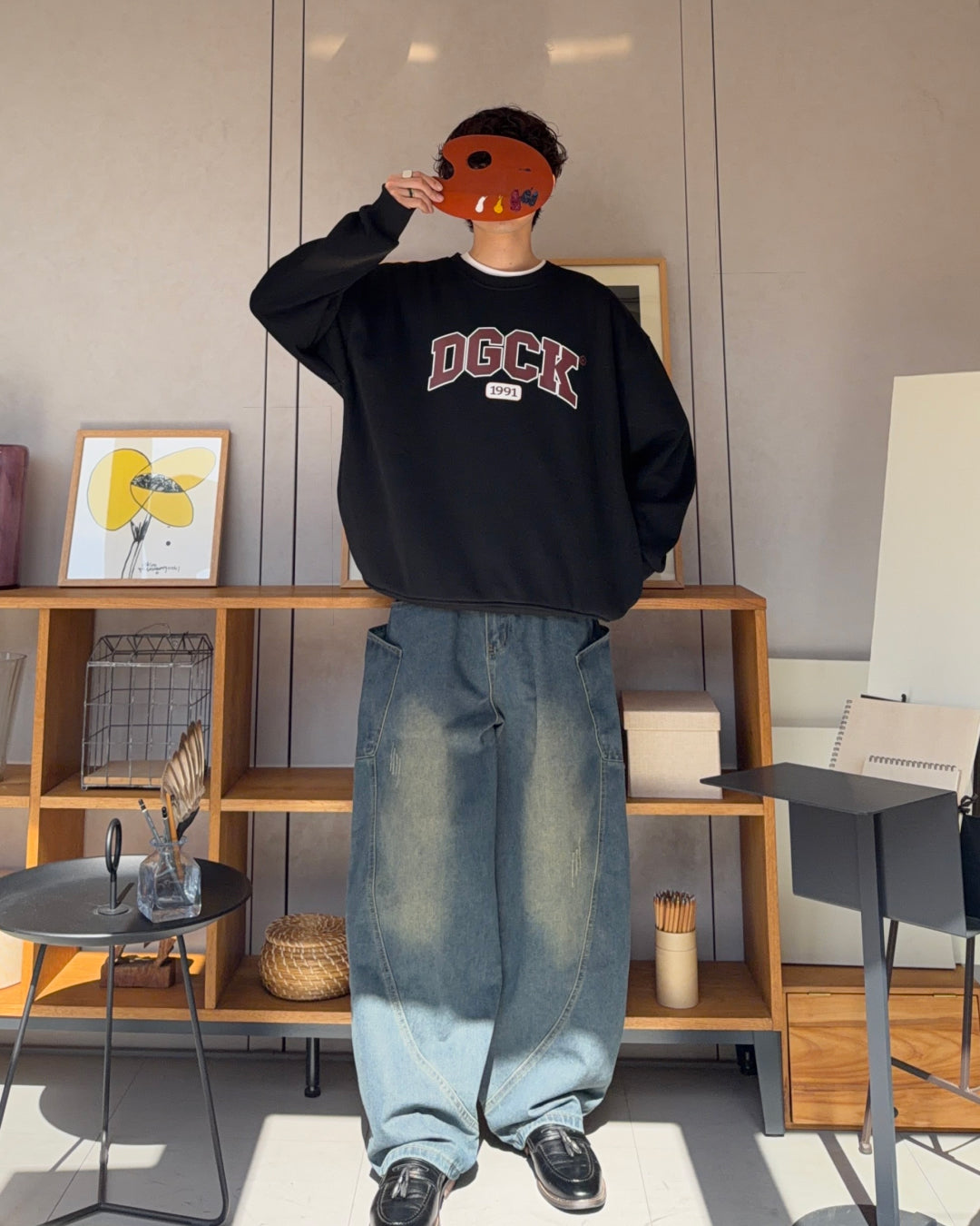 カジュアルロゴプルオーバー RR0193