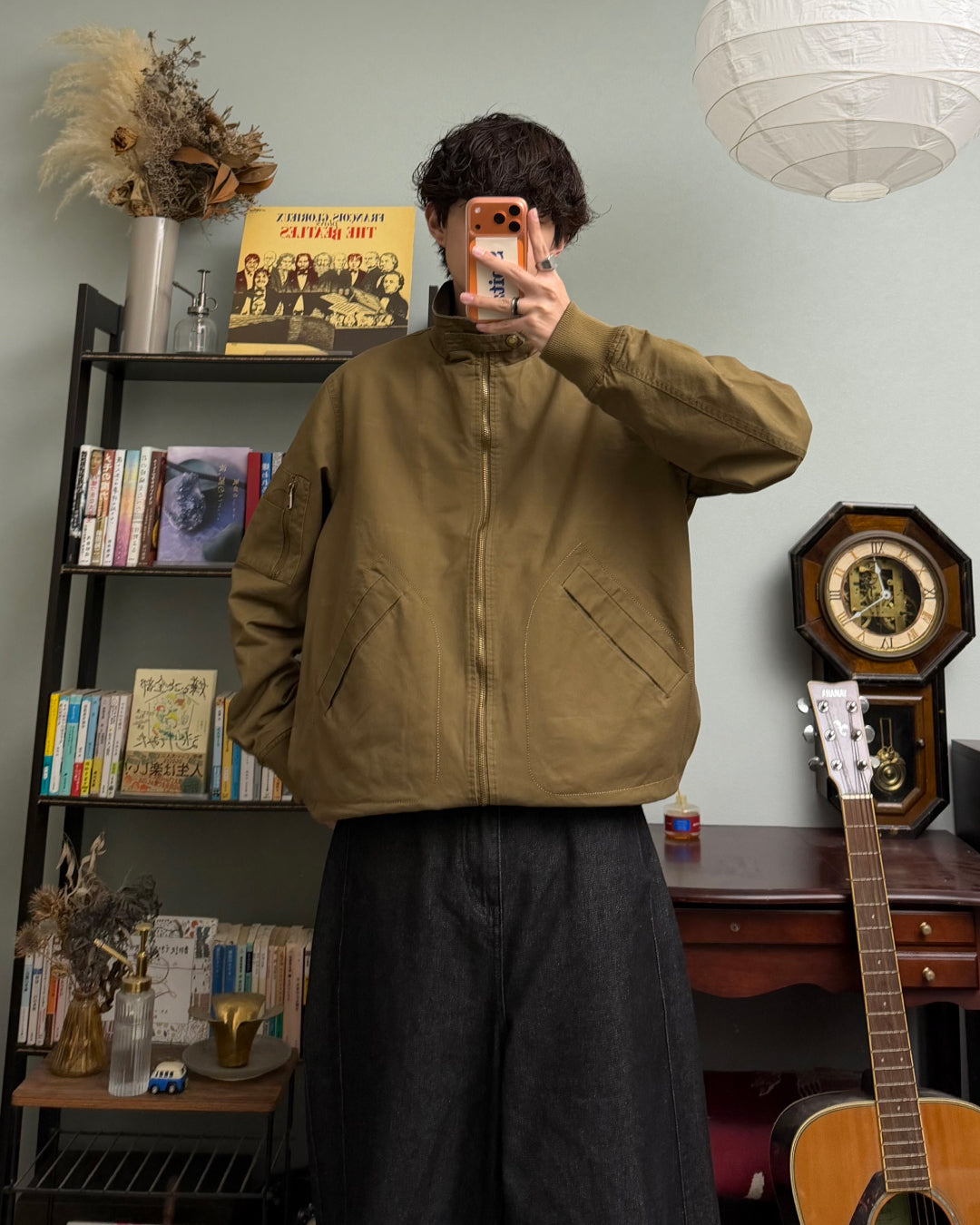 バイカラーワークジャケット RR0236