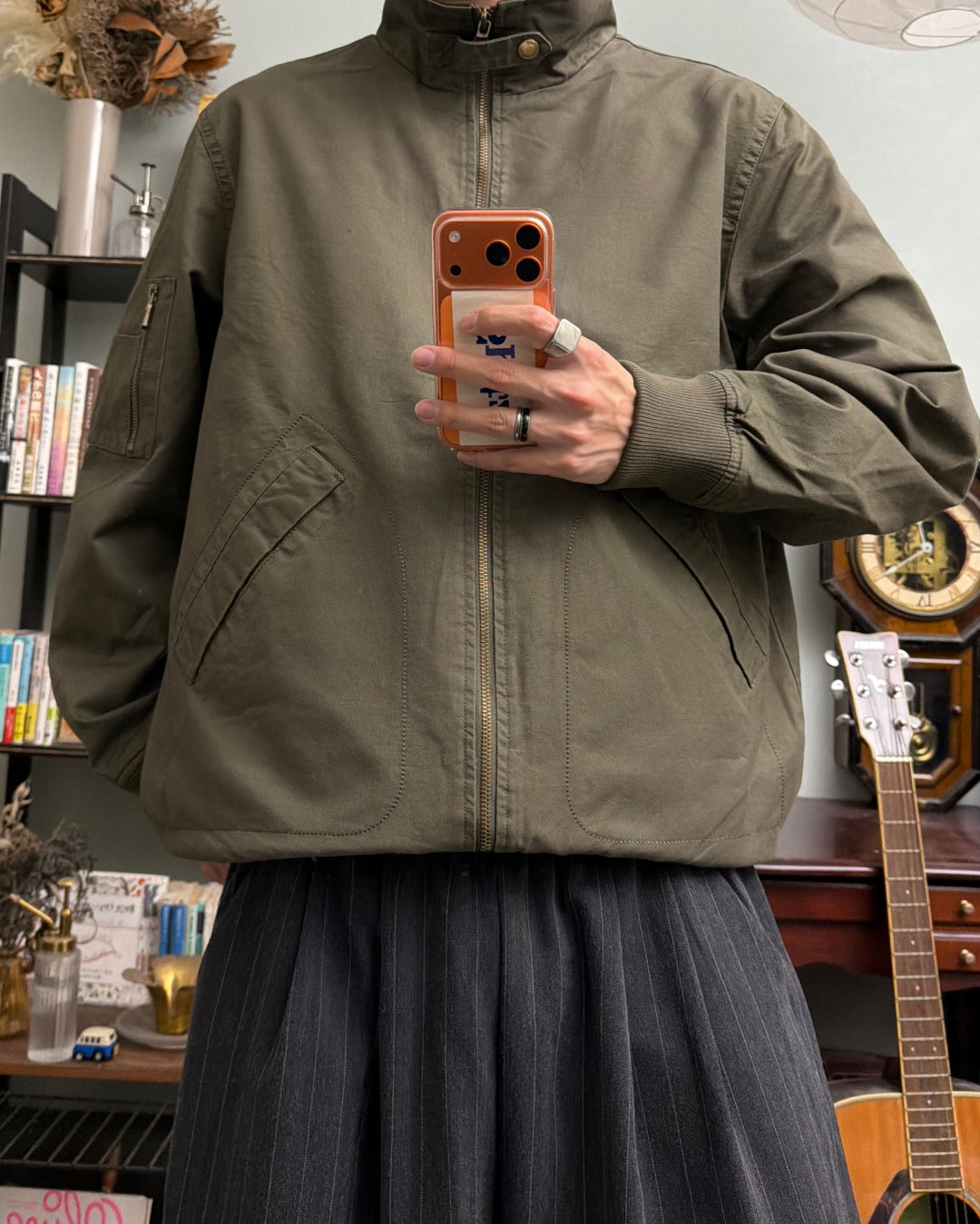 バイカラーワークジャケット RR0236