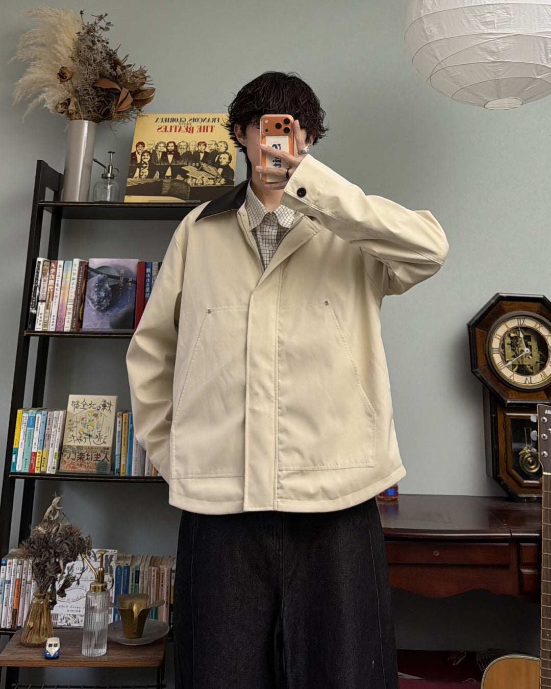 バイカラースプリングジャケット RR0237