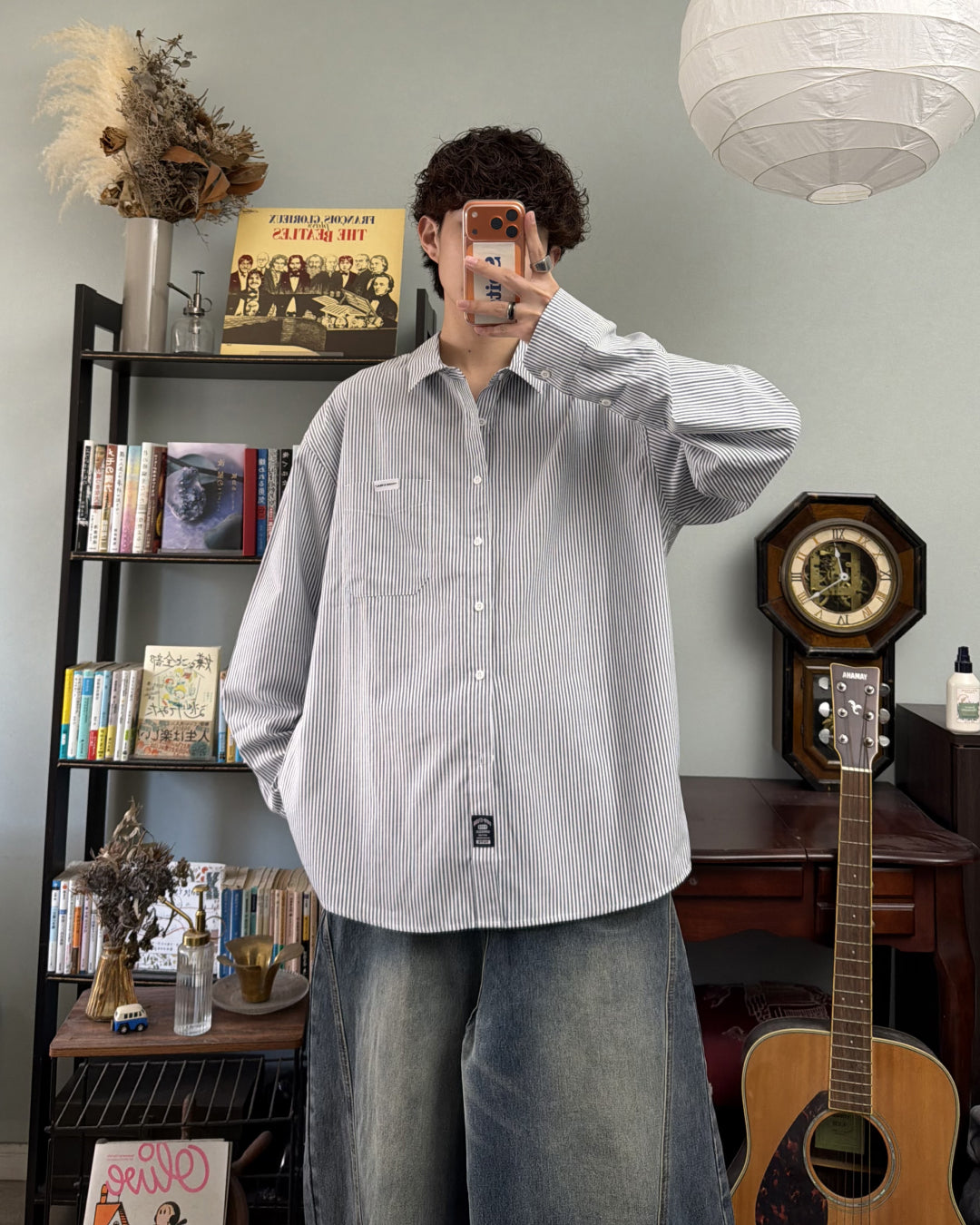 ストライプオックスフォードシャツ RR0242