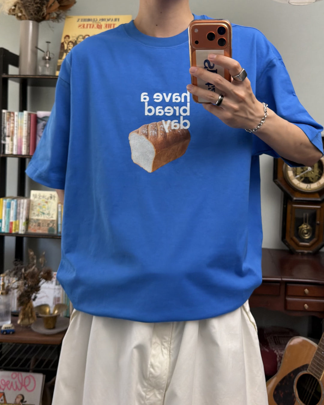 ブレッドプリントTシャツ RR0341