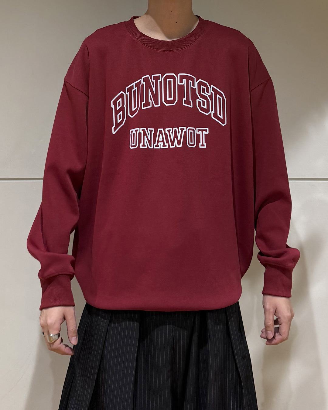 アーチロゴクルーネックトレーナー RR0522