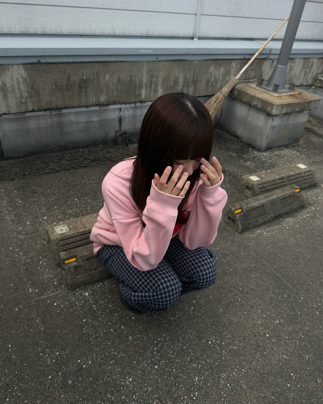 I♡NYロングスリーブスウェット RS0041