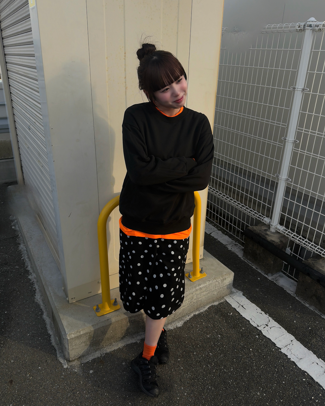 ハーフスリーブドットデザインパンツ RS0096