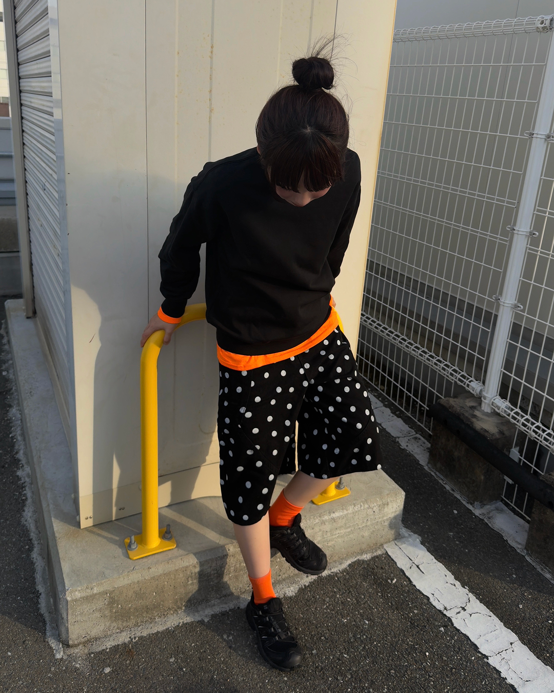 ハーフスリーブドットデザインパンツ RS0096