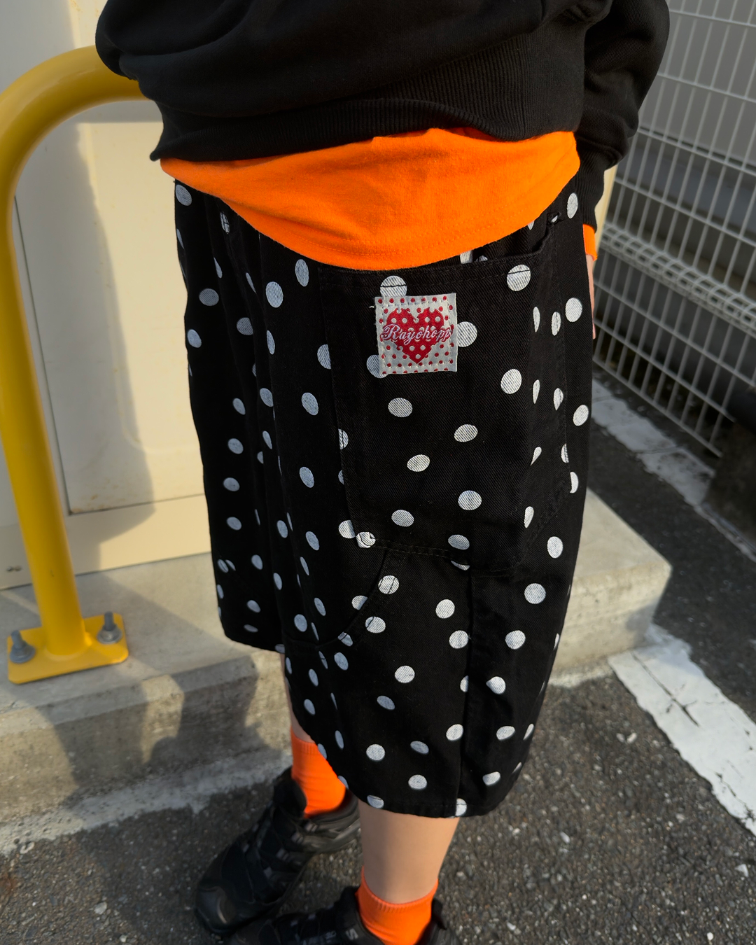 ハーフスリーブドットデザインパンツ RS0096