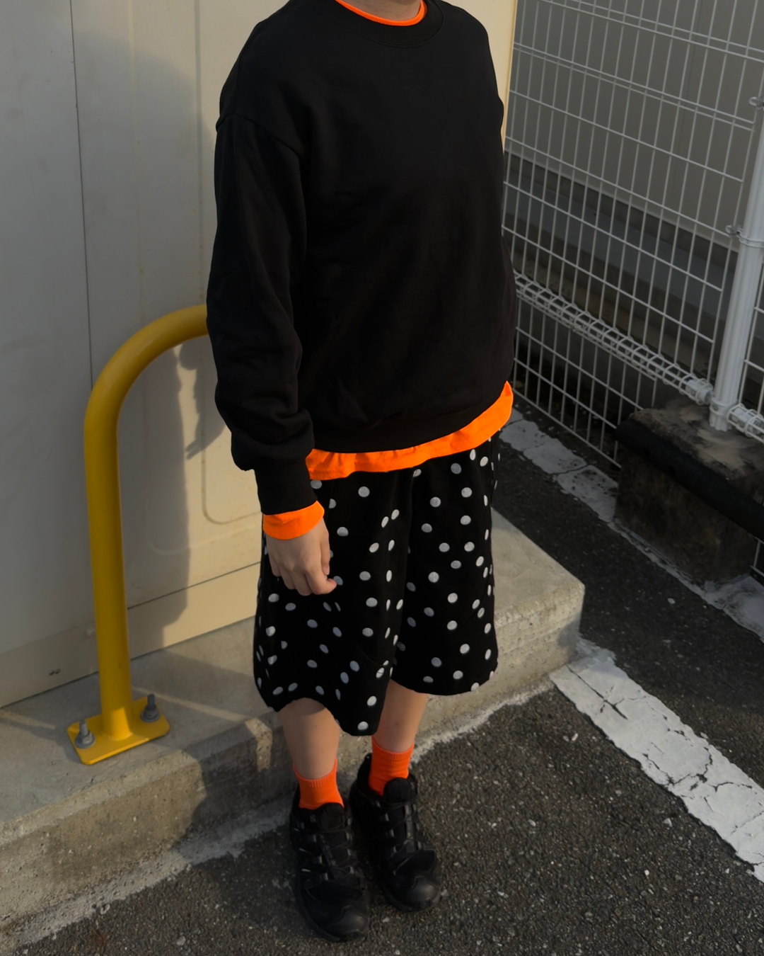 ハーフスリーブドットデザインパンツ RS0096