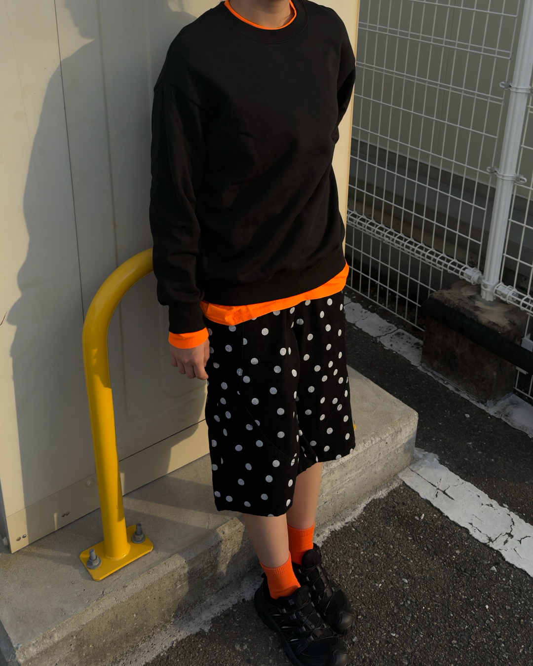 ハーフスリーブドットデザインパンツ RS0096
