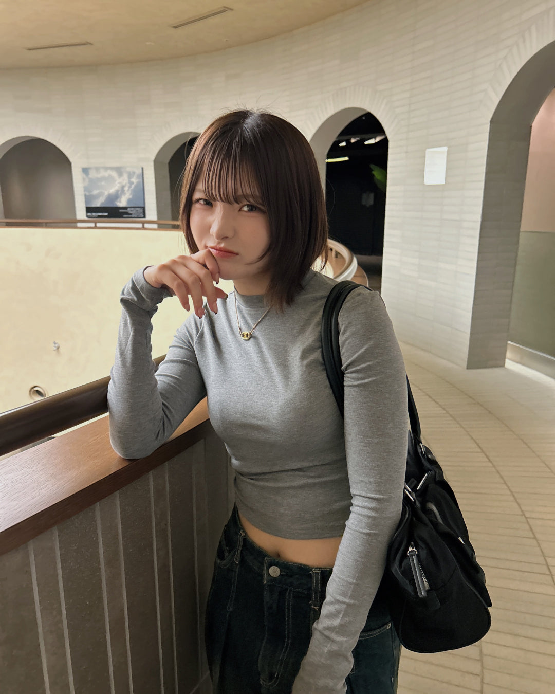 ハイウエストロングスリーブTシャツ
SA0014