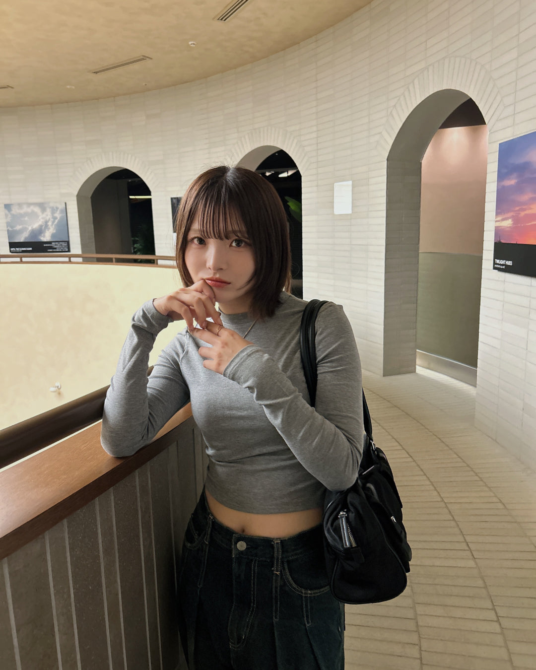 ハイウエストロングスリーブTシャツ
SA0014