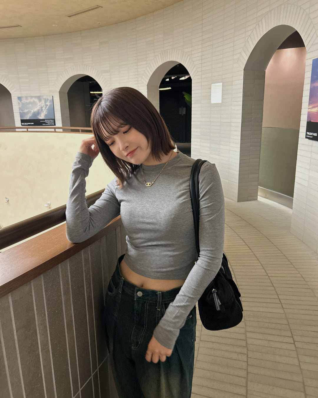 ハイウエストロングスリーブTシャツ
SA0014