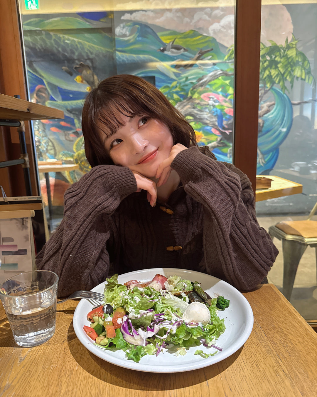 フーディメイラードニットカーディガン
SA0097