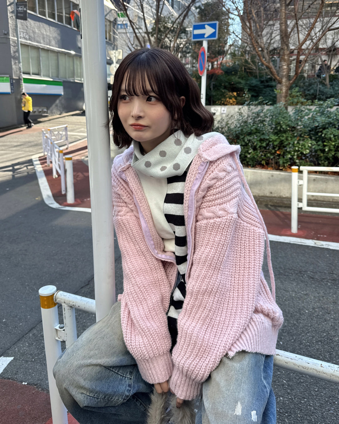 ジップアップニットパーカー
SA0105