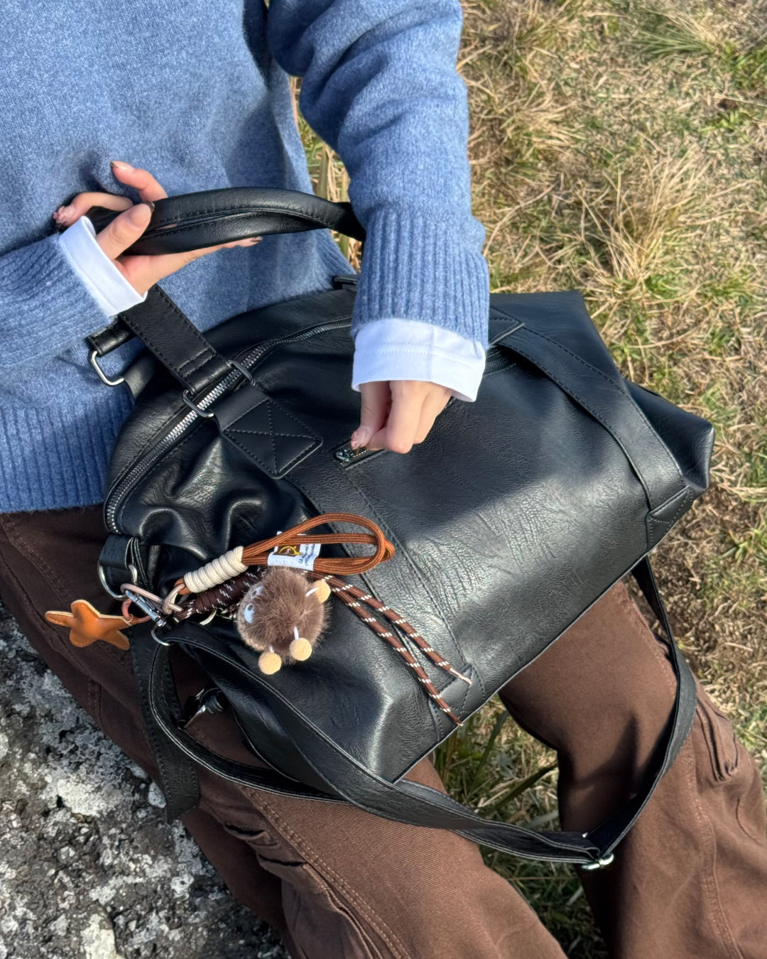 マルチウェイレザーライクボストンバッグ
SA3001