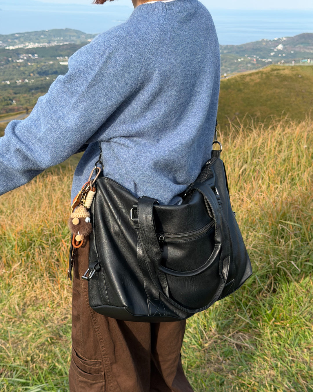 マルチウェイレザーライクボストンバッグ
SA3001