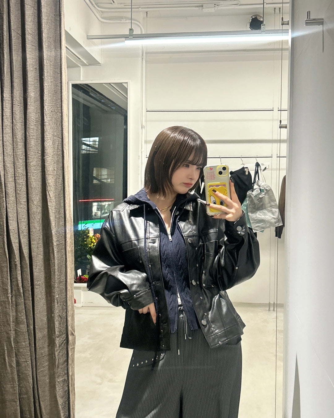 【即納】ツイストニットパーカーSA5002