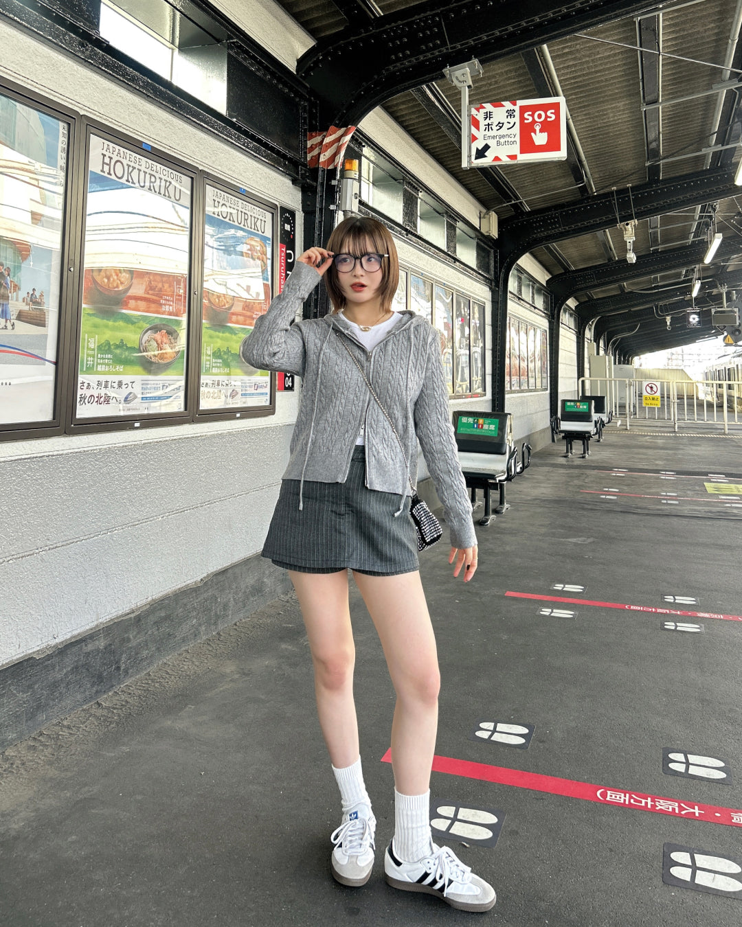 【即納】ツイストニットパーカーSA5002