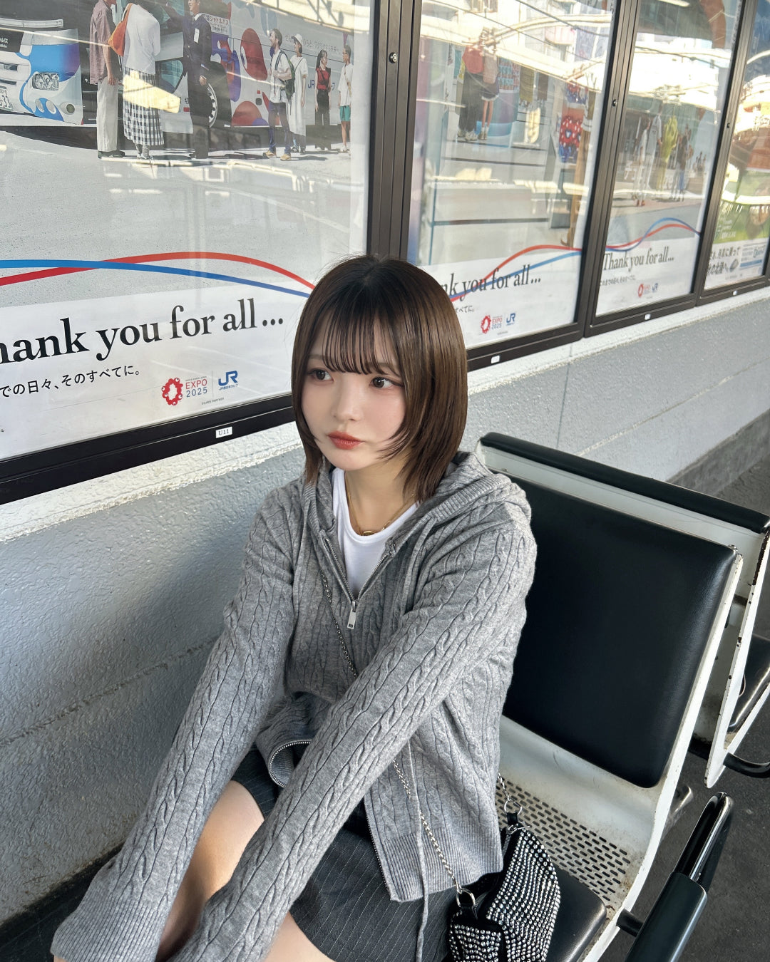 【即納】ツイストニットパーカーSA5002