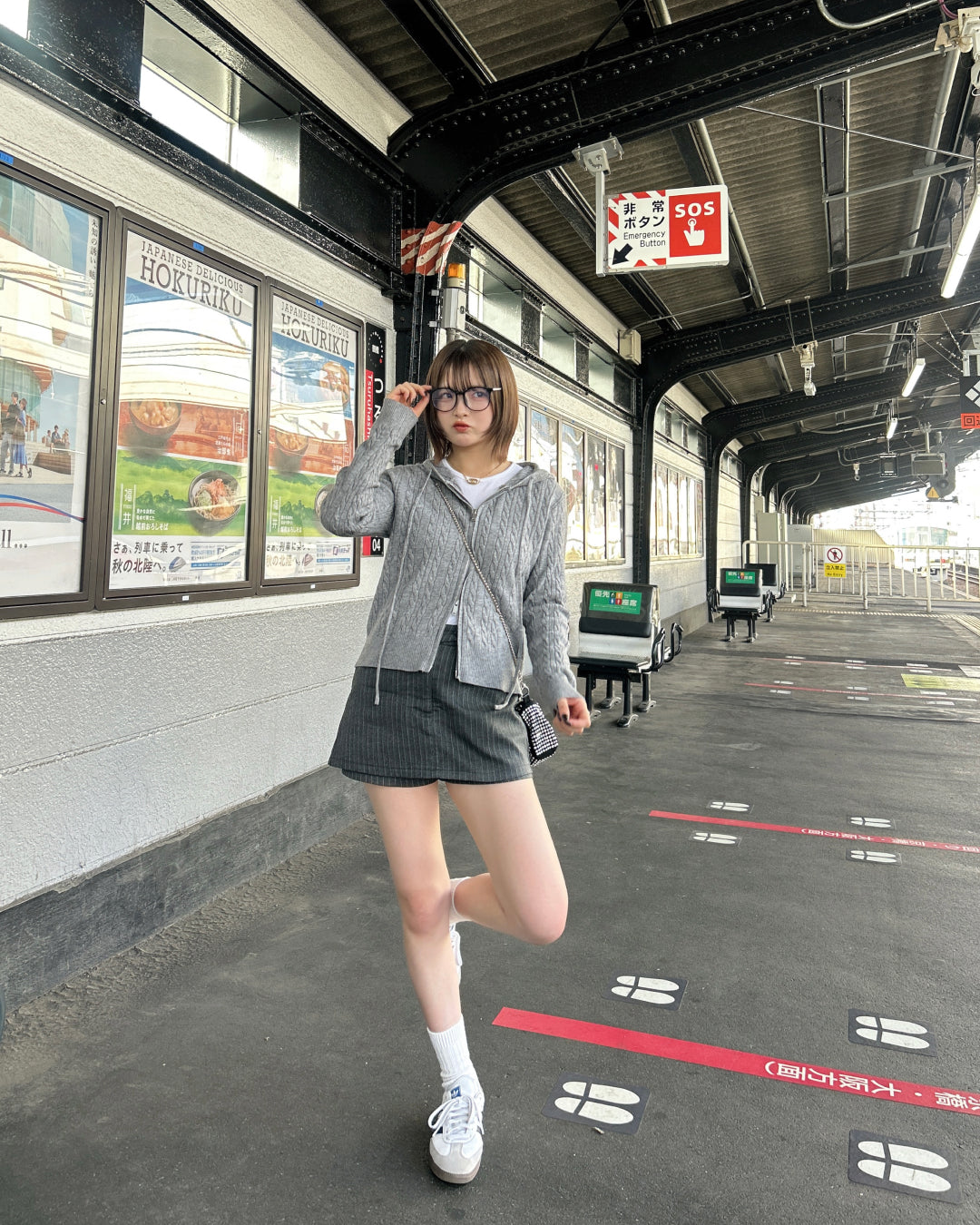 【即納】ツイストニットパーカーSA5002