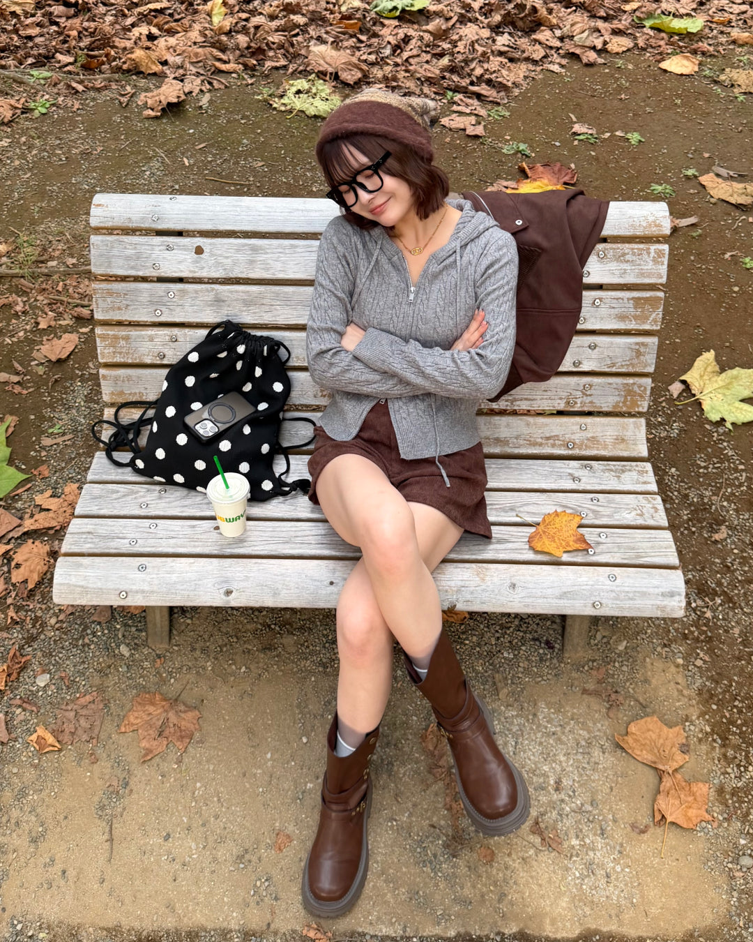 【即納】ツイストニットパーカーSA5002