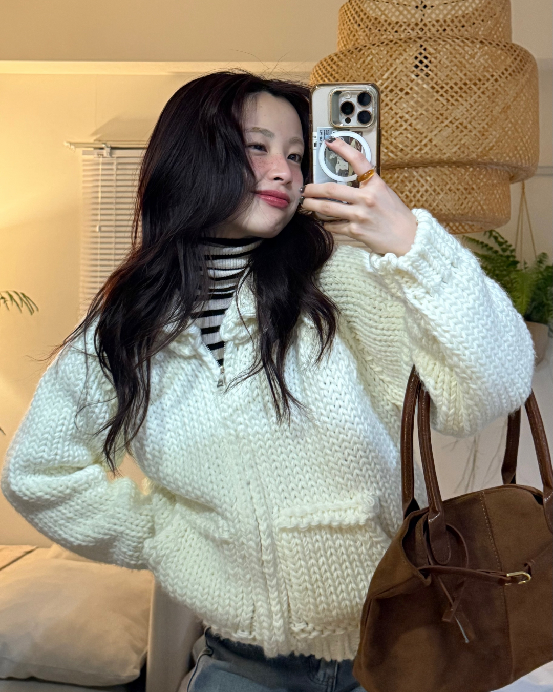 カジュアルニットジャケット SE0081