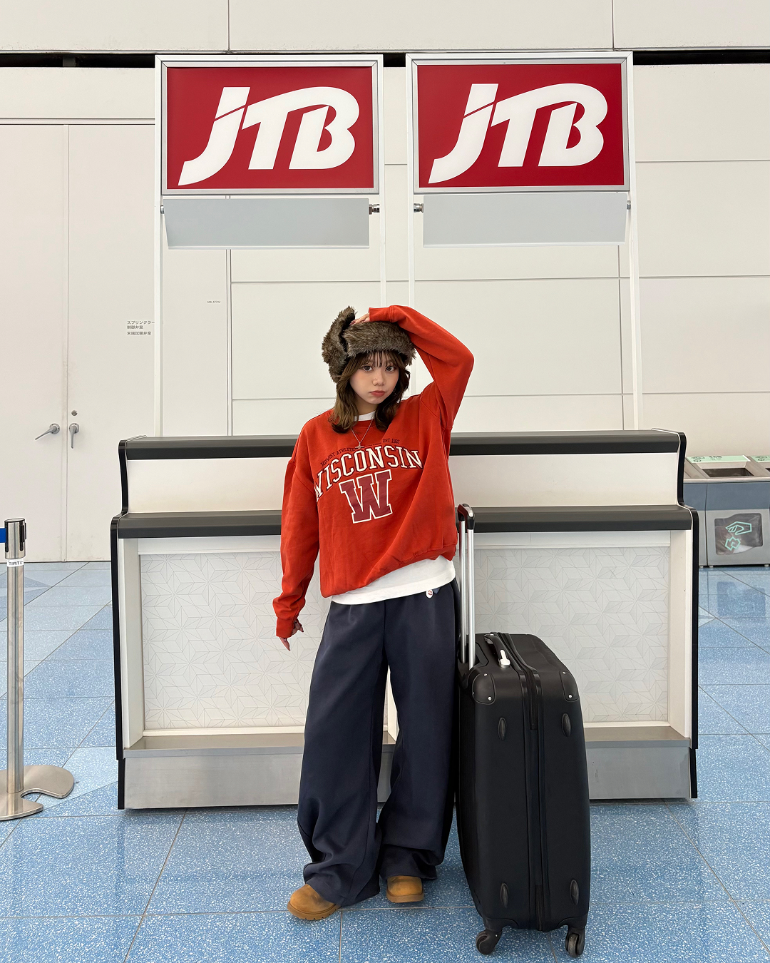 フロントプリントプルオーバースウェット SO0030