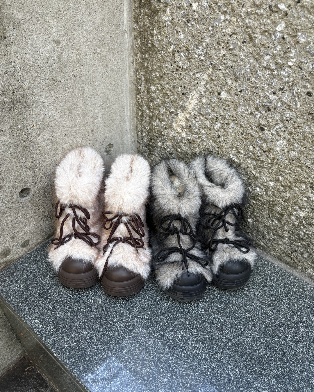 レースアップファーブーツ SI0048 – YOLO（ヨロ）｜ファッション通販