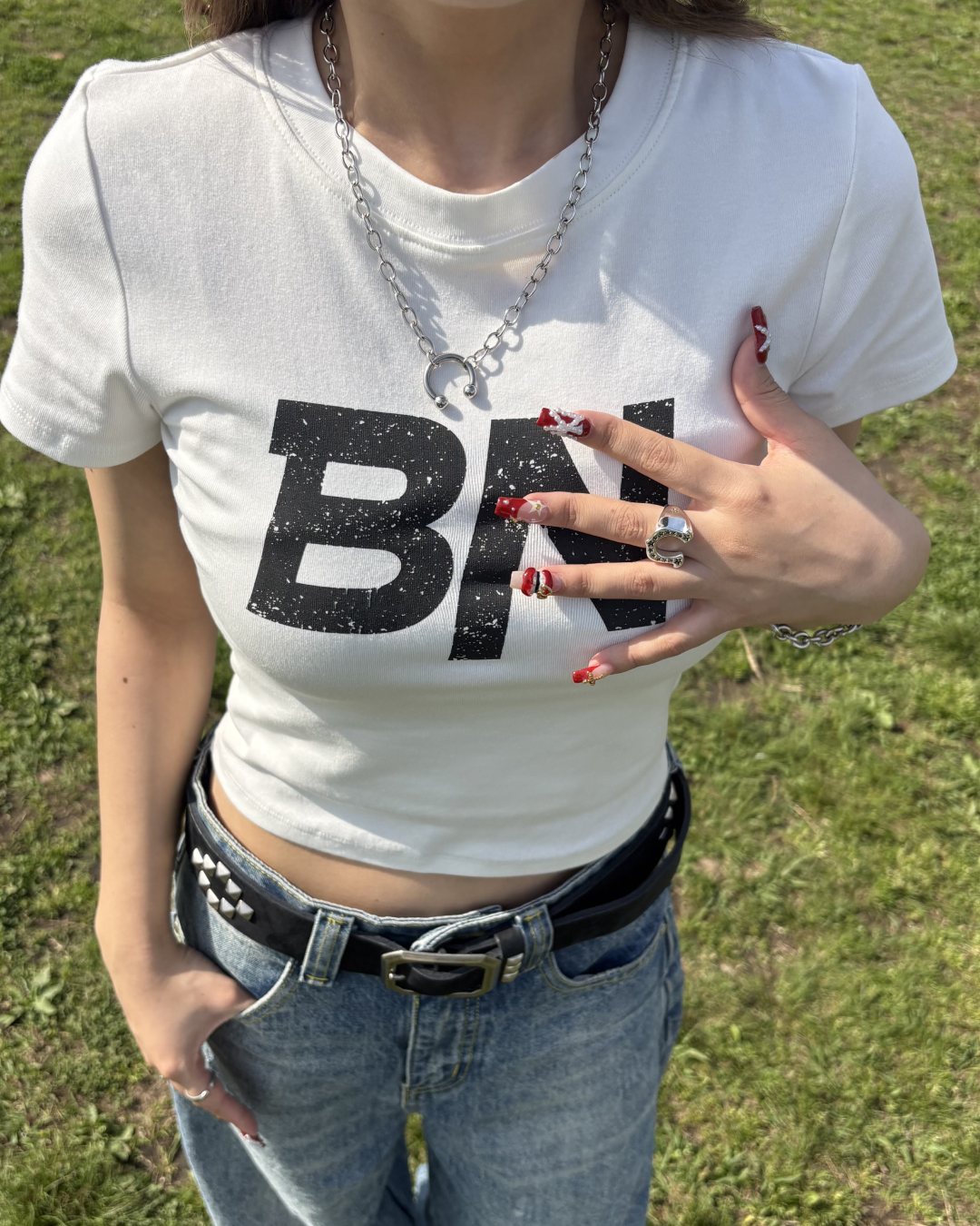 Uリングチェーンネックレス SI0134