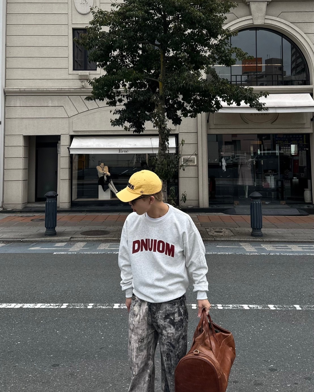 クルーネックスウェット SK0027