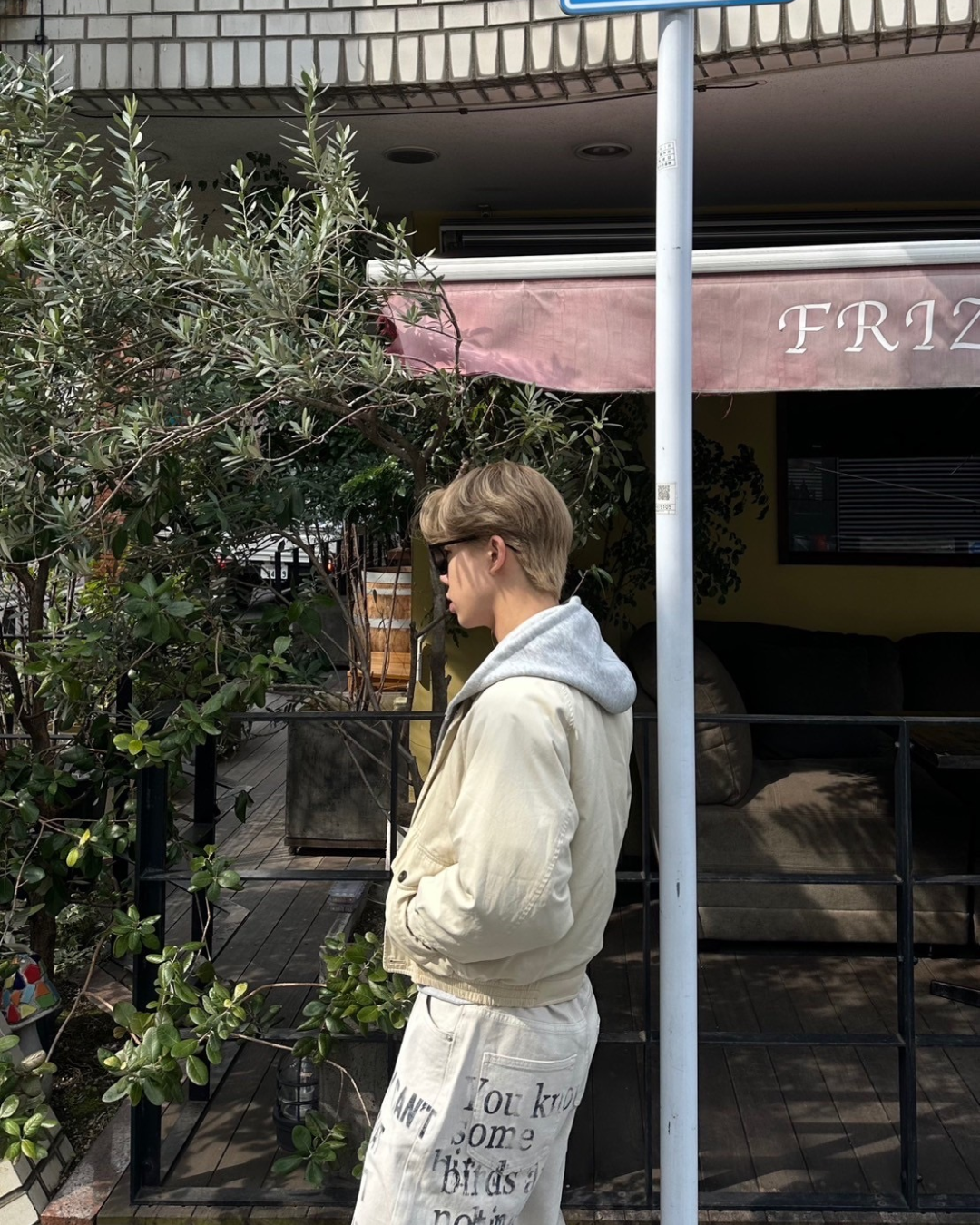 プリントデザインルーズデニム SK0028