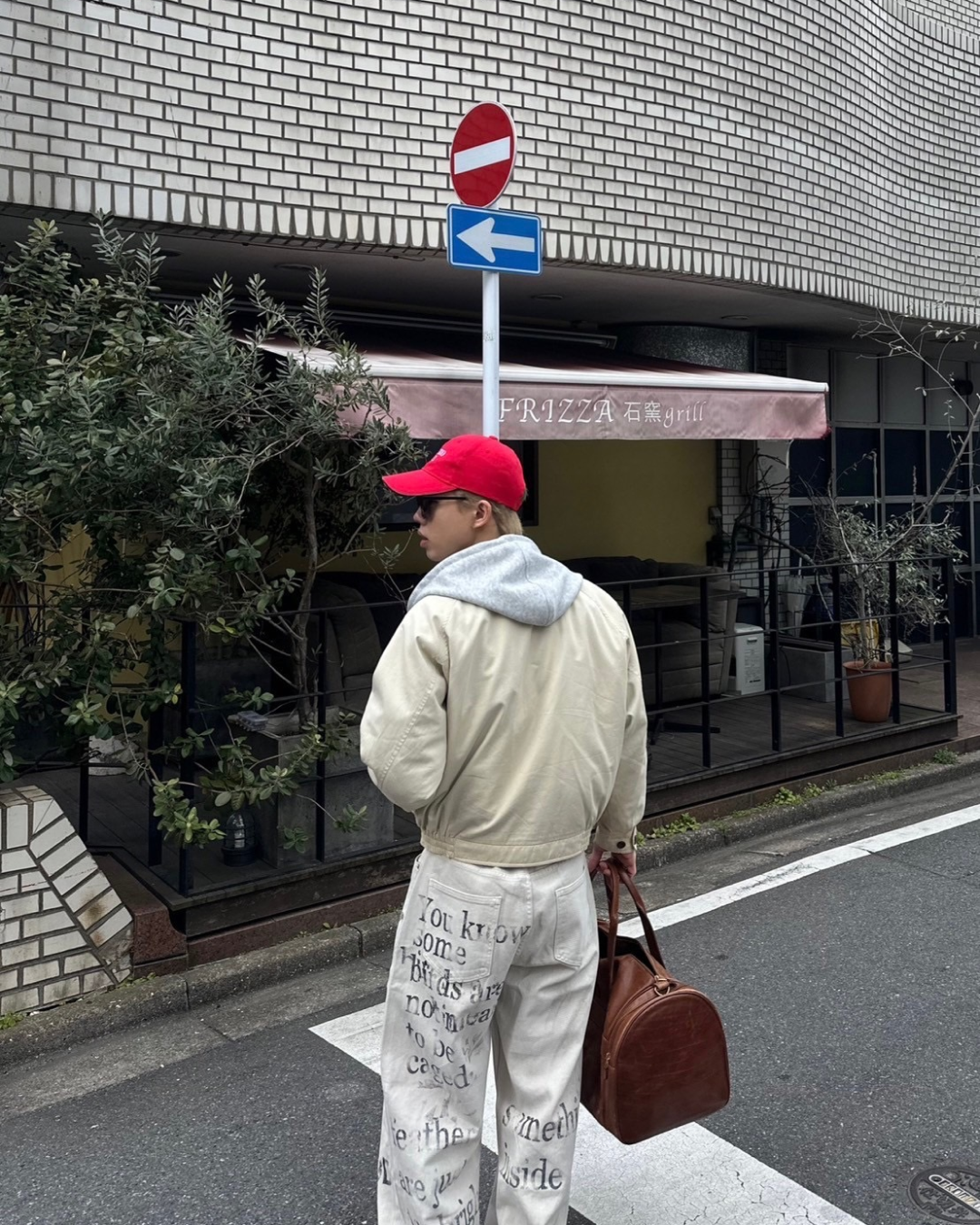 プリントデザインルーズデニム SK0028