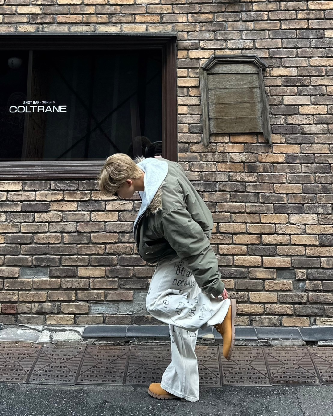 プリントデザインルーズデニム SK0028