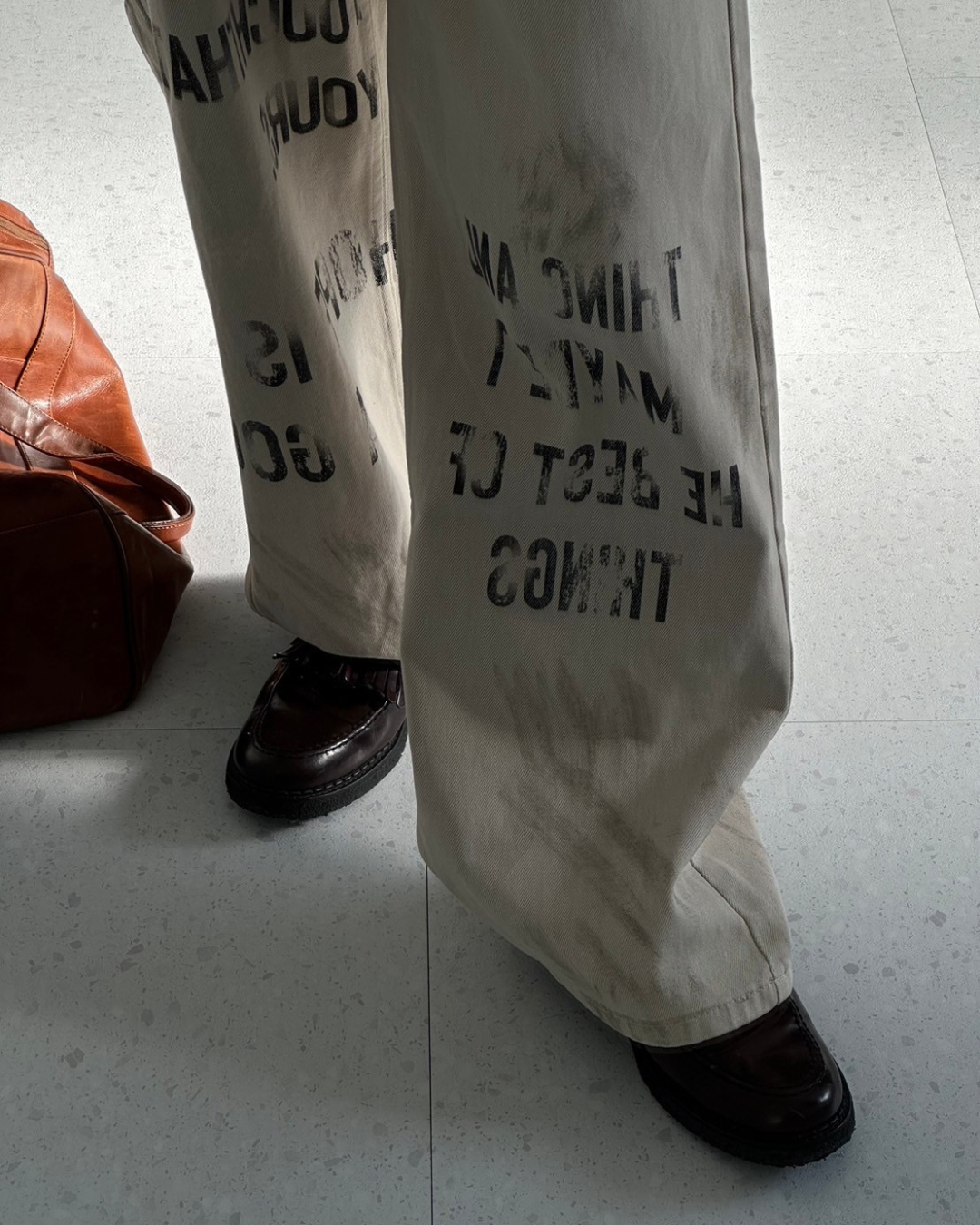 プリントデザインルーズデニム SK0028