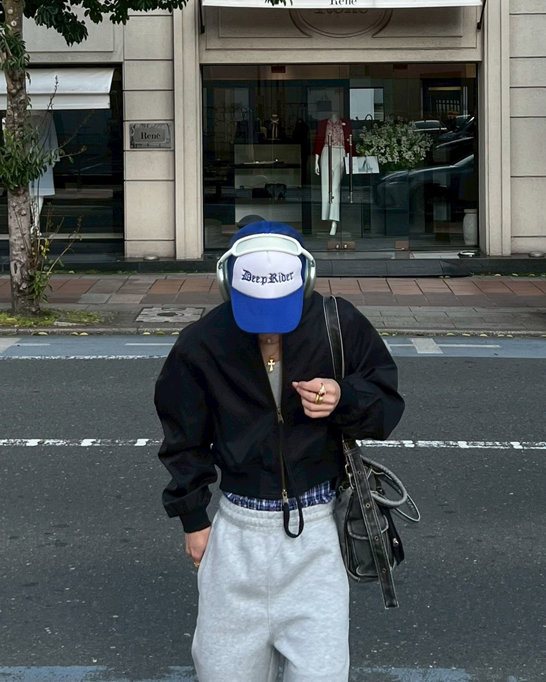 レトロスタンドカラーブルゾン SK0039
