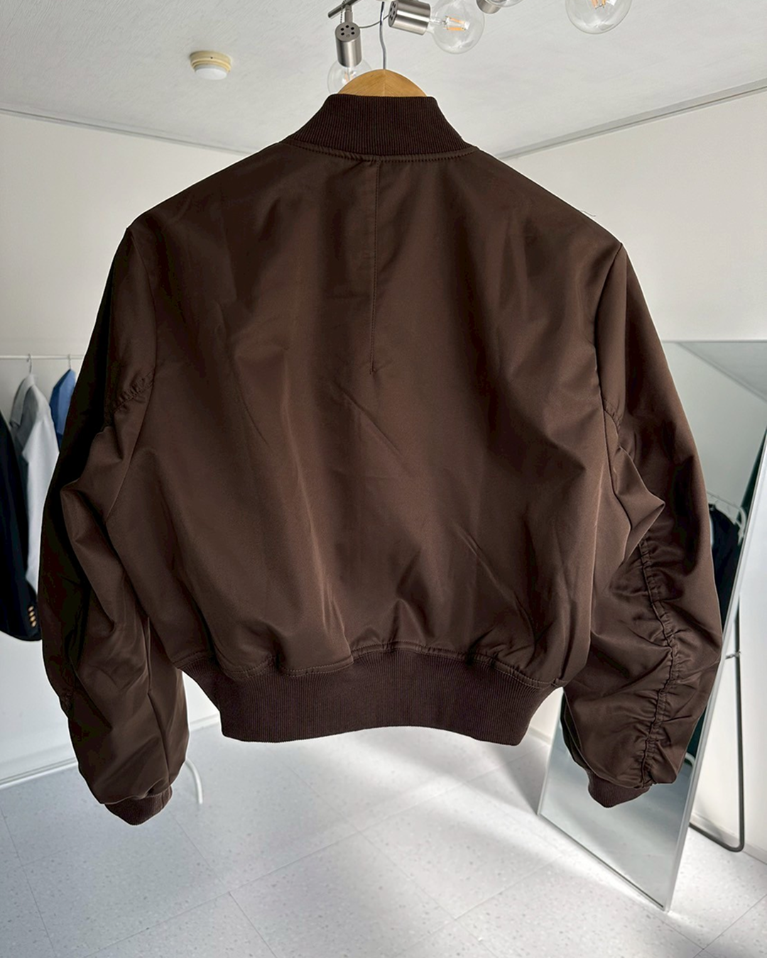 レトロスタンドカラーブルゾン SK0039