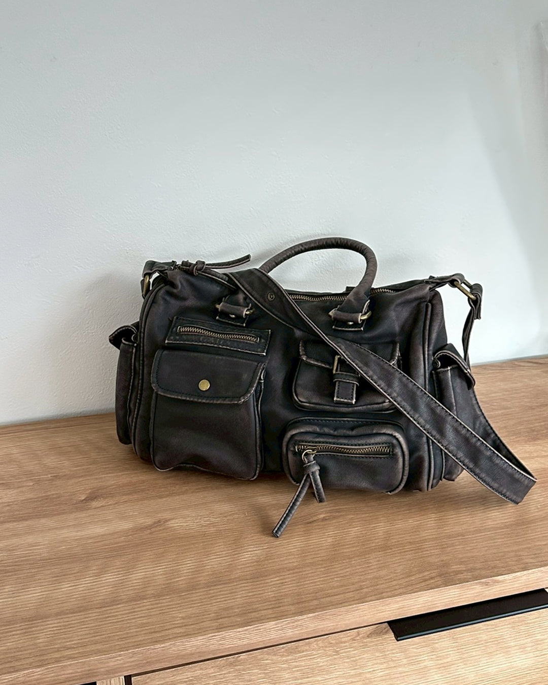 【即納】ウォッシュドマルチポケットバッグ SK5000