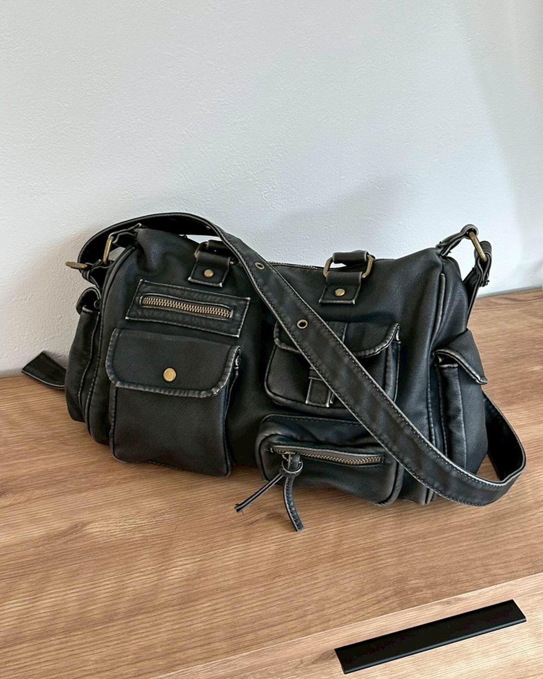 【即納】ウォッシュドマルチポケットバッグ SK5000