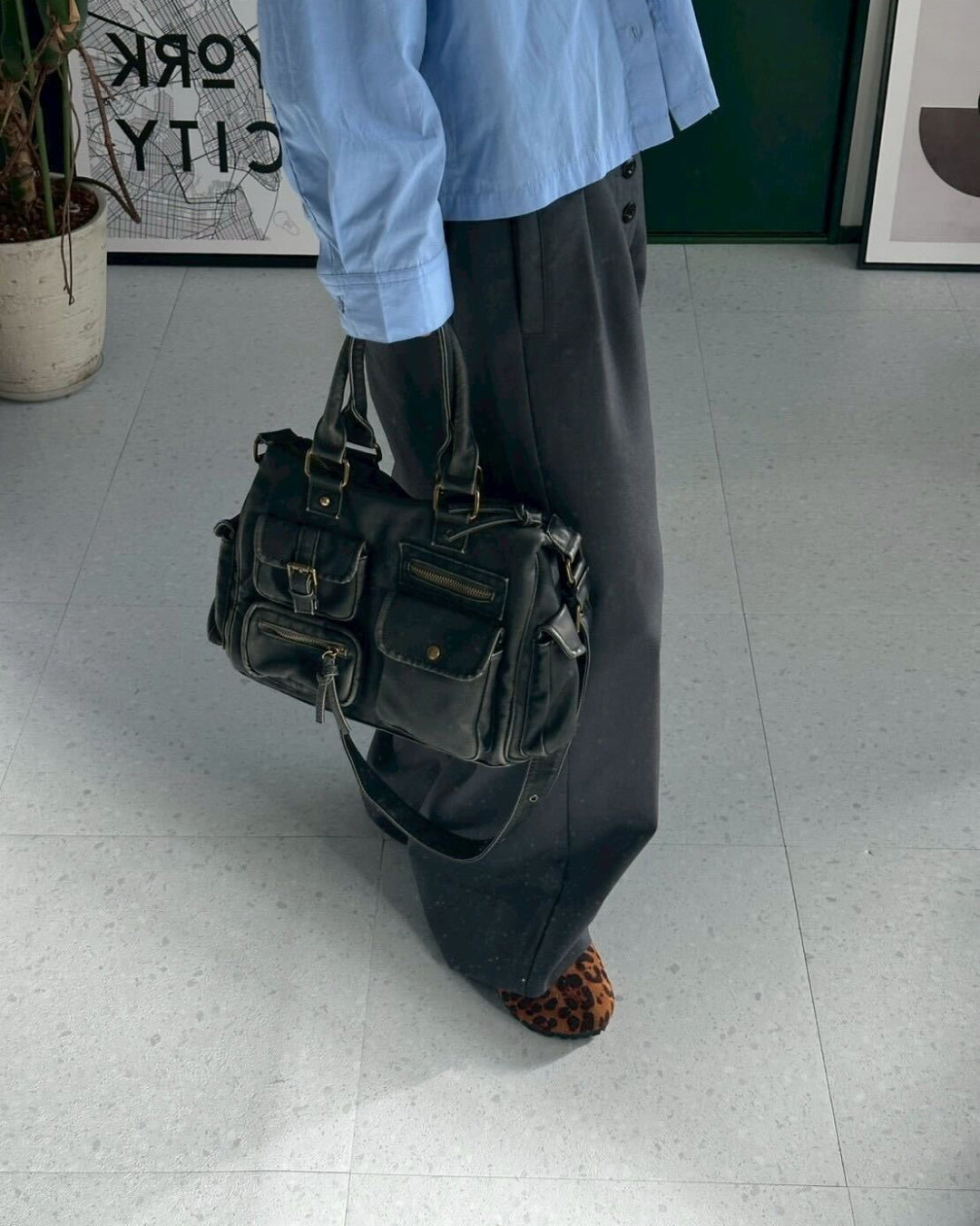 【即納】ウォッシュドマルチポケットバッグ SK5000