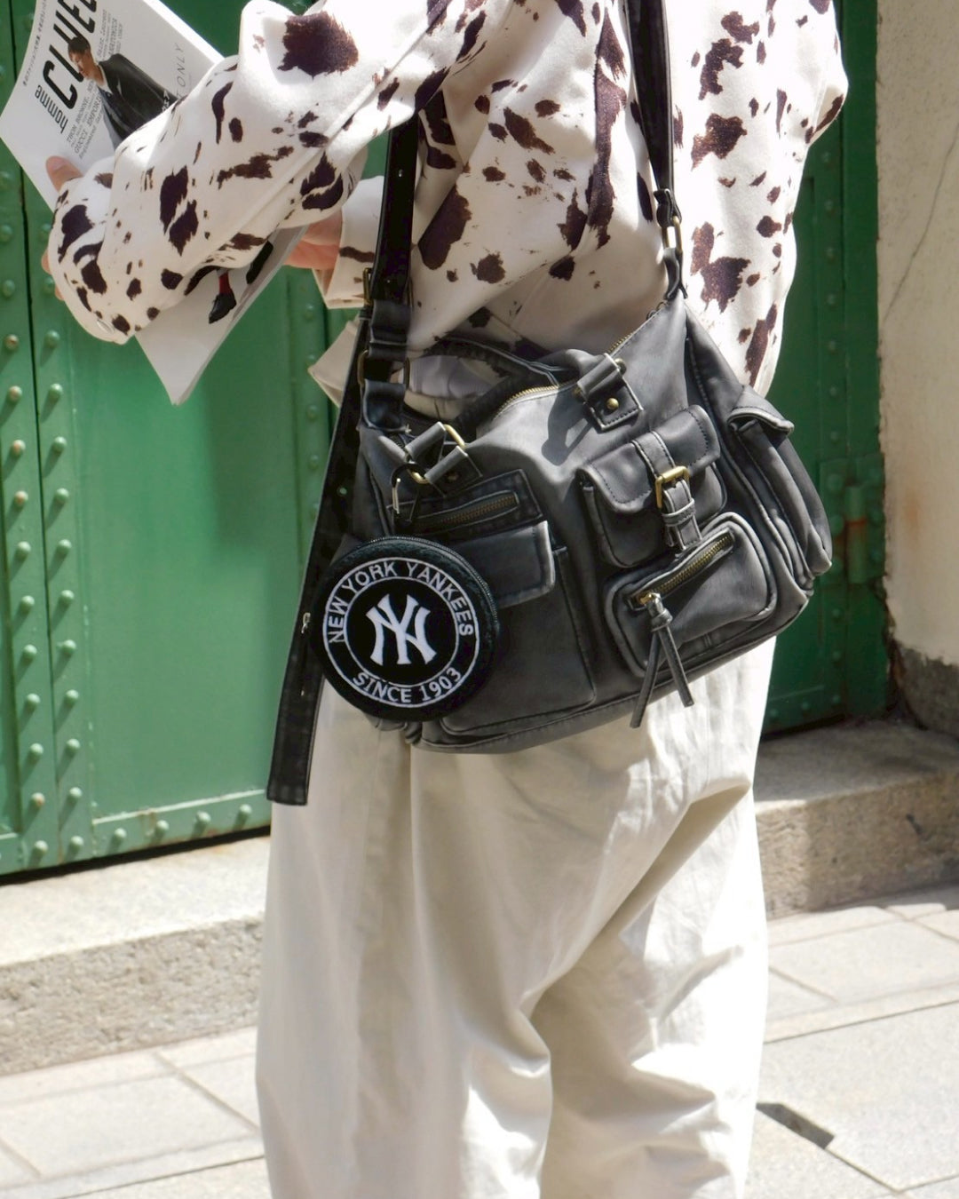 【即納】ウォッシュドマルチポケットバッグ SK5000