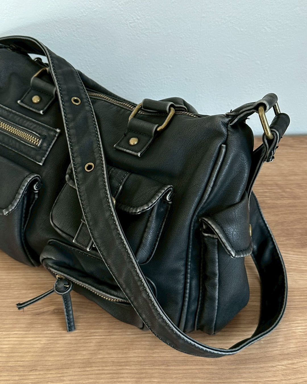 【即納】ウォッシュドマルチポケットバッグ SK5000