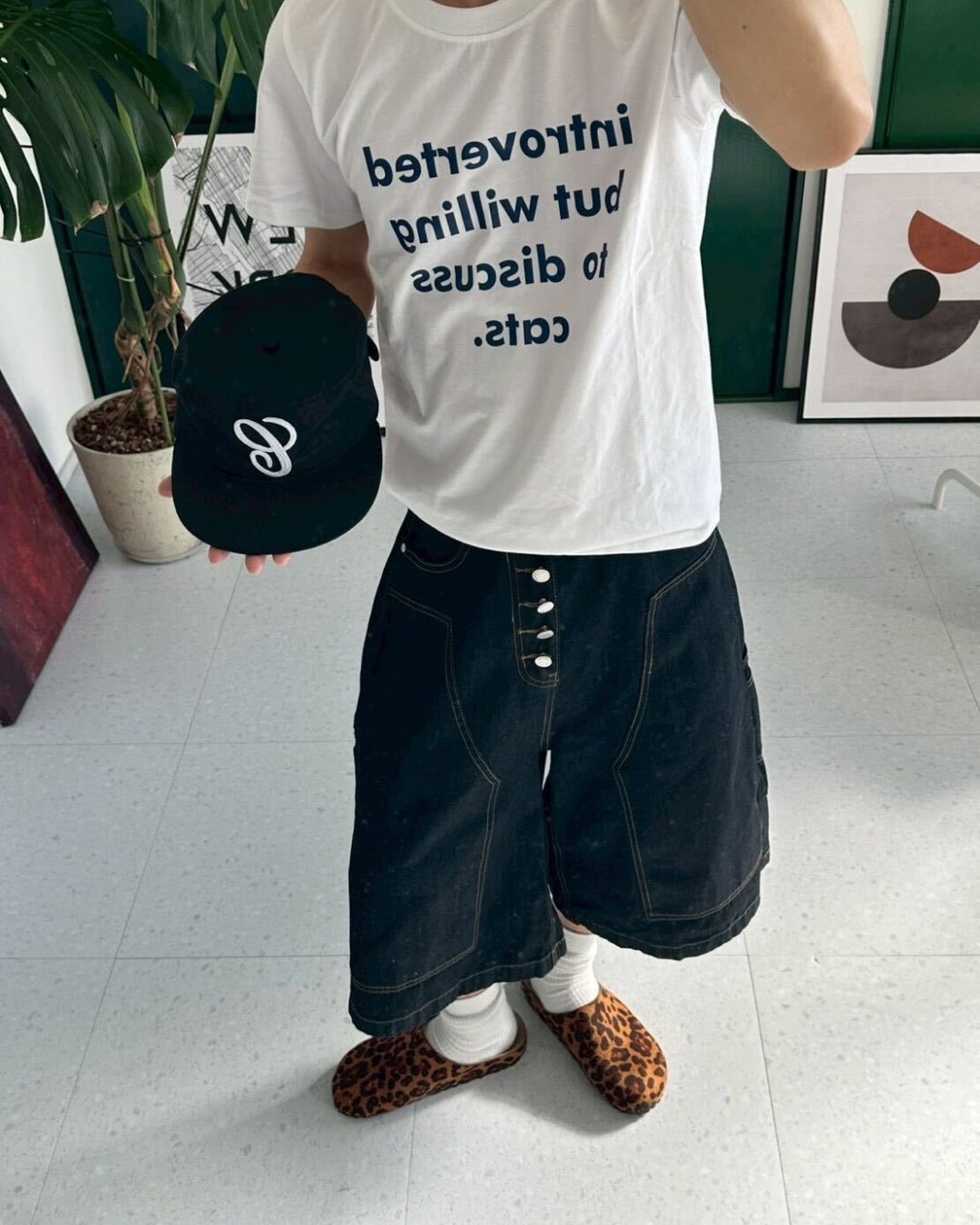 レタリングTシャツ SK0086